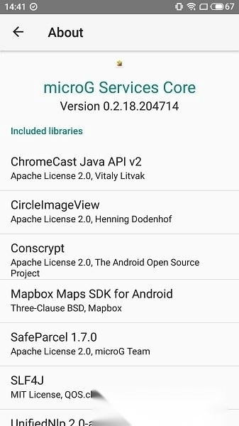 microG Services Framework Proxy安卓版图1