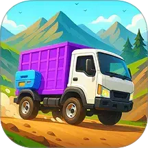 我在山地飙卡车