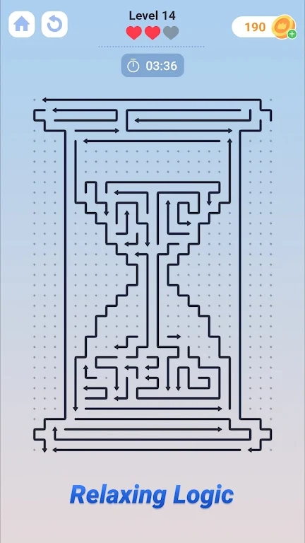 箭头指向拼图游戏(ArrowOut)