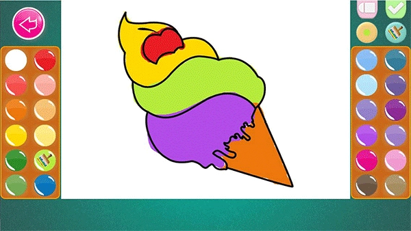 儿童涂色画画图3