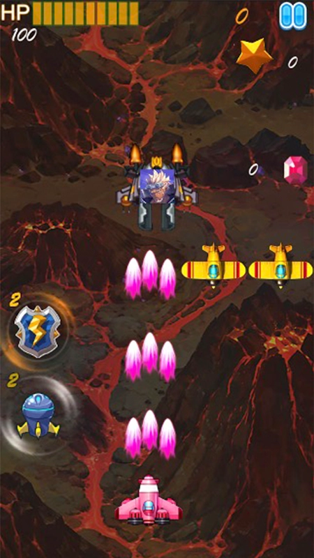 飞机闯关战游戏