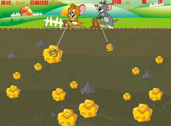 猫和老鼠黄金矿工(2)