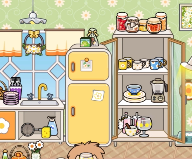 米加小镇世界双层花朵房图1