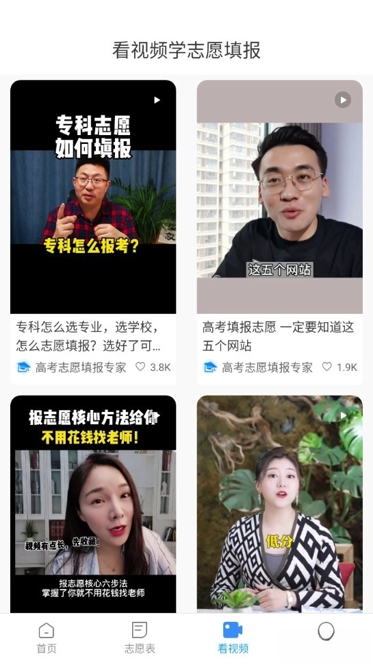 志愿填报