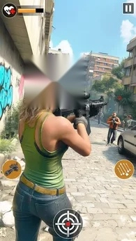 枪火少女战地射击图1