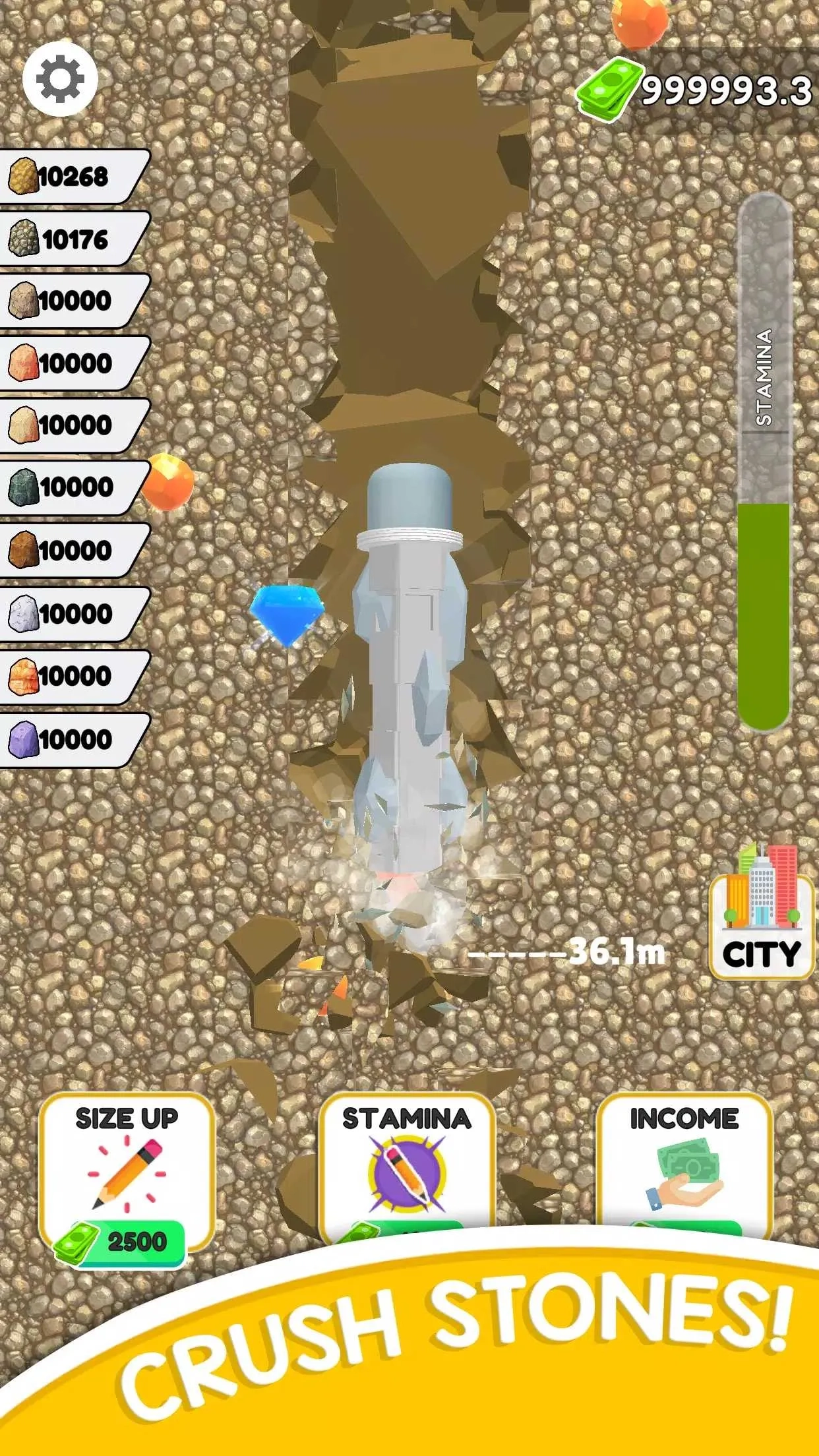 铅笔挖掘:建造城市(挖矿建城游戏)  安卓版-图3