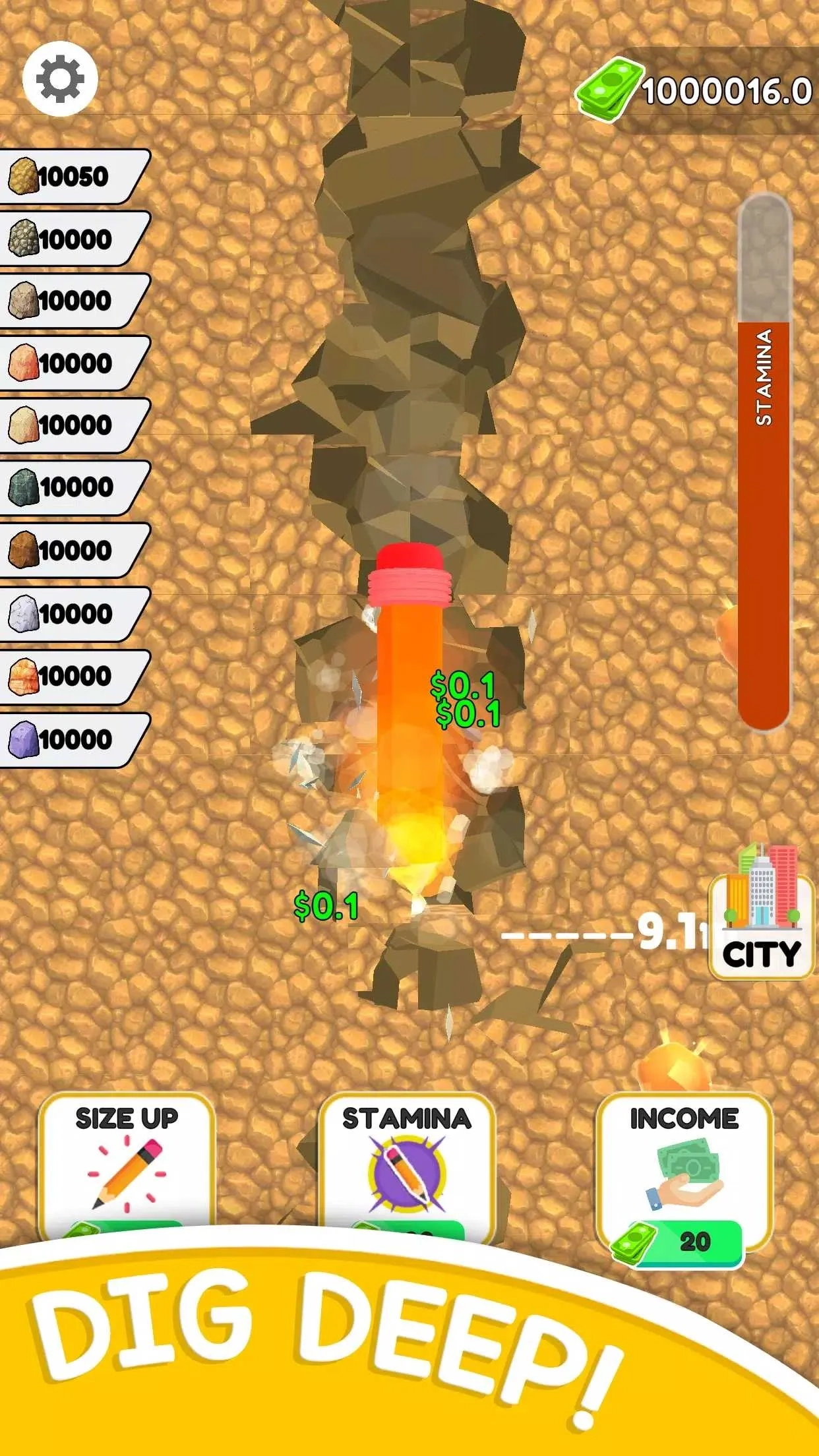 铅笔挖掘:建造城市(挖矿建城游戏)  安卓版-图5