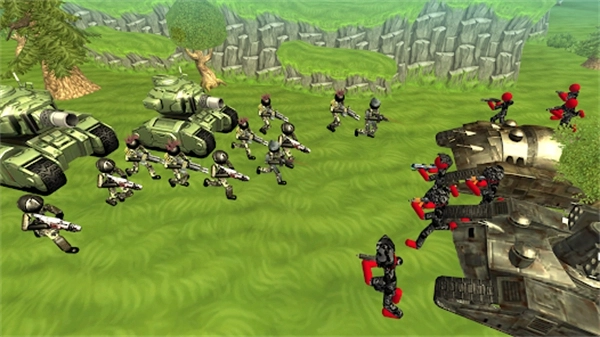 火柴人军团作战 Stickman Tank Battle Simulator-图3