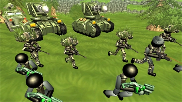火柴人军团作战 Stickman Tank Battle Simulator-图1