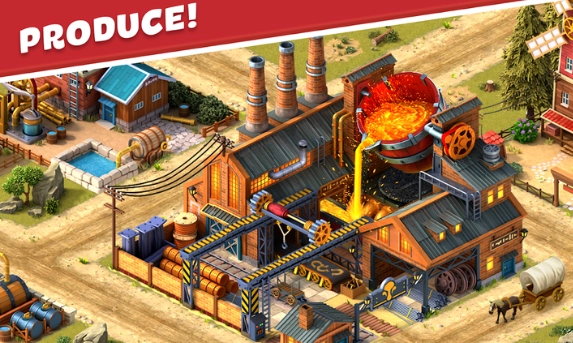 狂野西部城市建造模拟