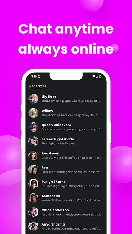 Hugme AI聊天软件免费安装 图3