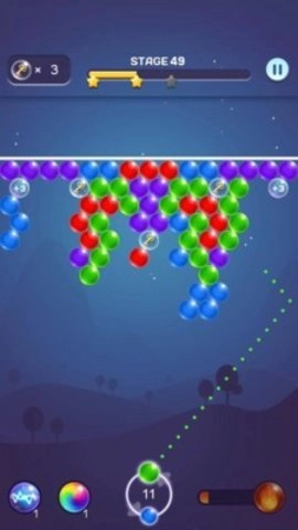 泡泡射击流行拼图2