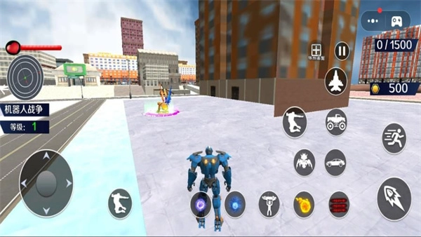 变形机甲破坏城市-图2