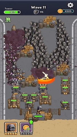 尸潮塔防最新版图1