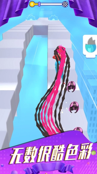 少女长发挑战图2