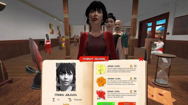 格斗学校模拟器菜单