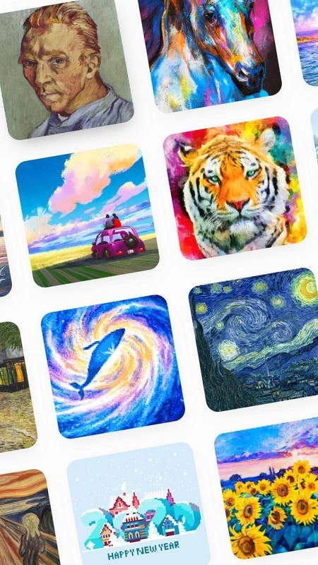 像素画数字填色图4