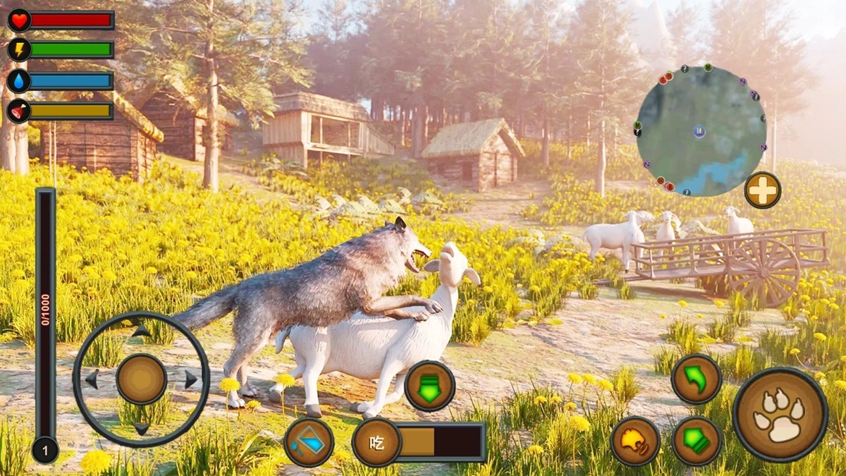 狼王成长模拟截图0