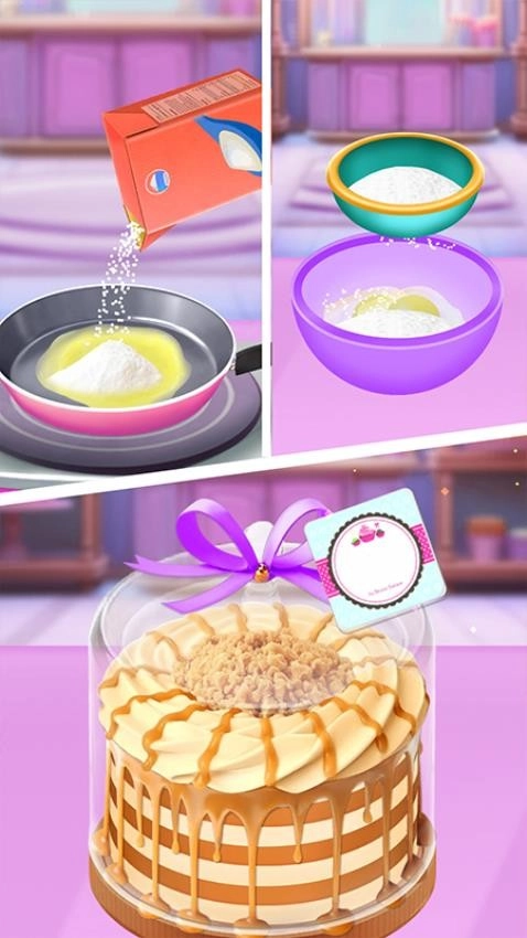蛋糕烹饪小屋游戏