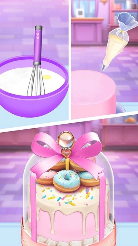 蛋糕烹饪小屋游戏