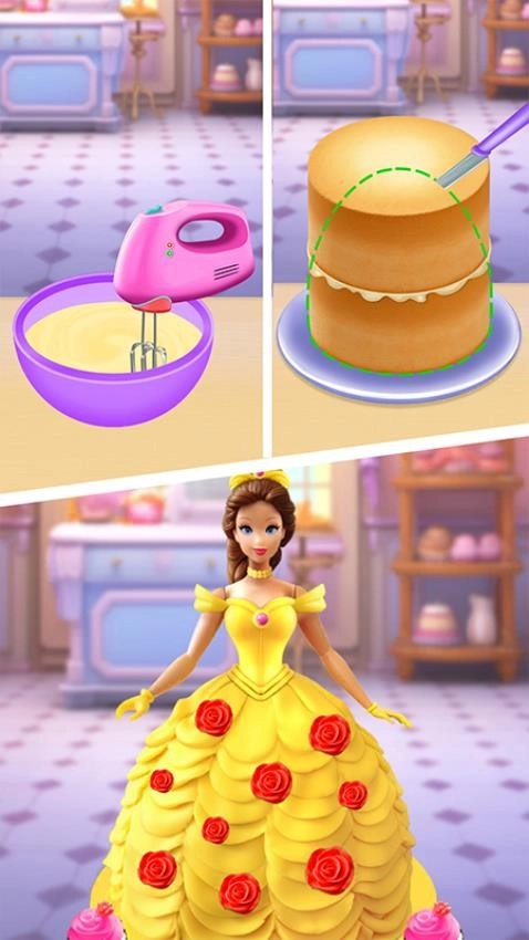 蛋糕烹饪小屋游戏