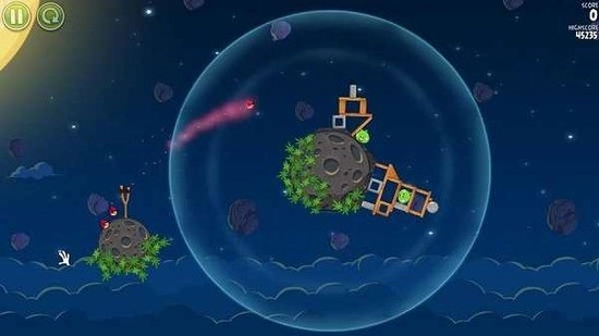 愤怒小鸟太空版截图2