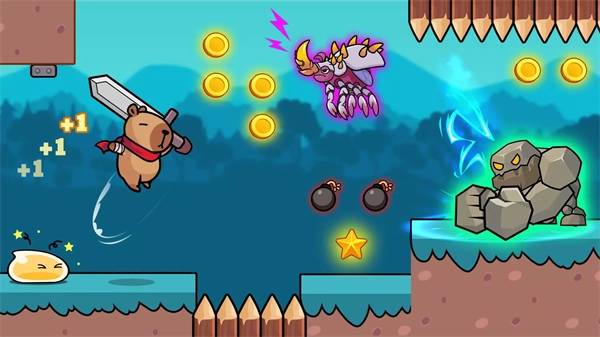 卡皮巴拉世界超级跑酷