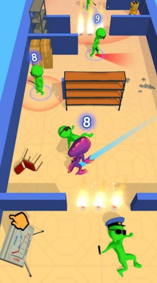 怪兽冲过来了(1)