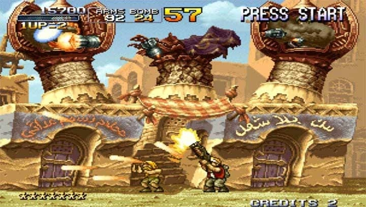 合金弹头2金手指版图1