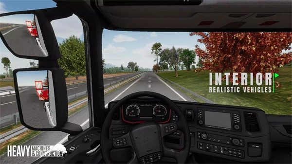 重型机械和建筑模拟器菜单