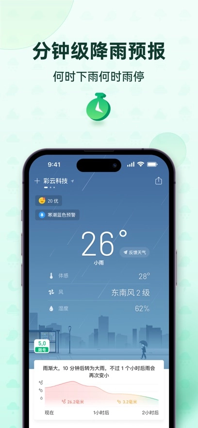 彩云天气最新版图1