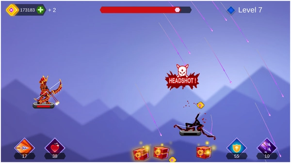 火柴人神射手GO截图2