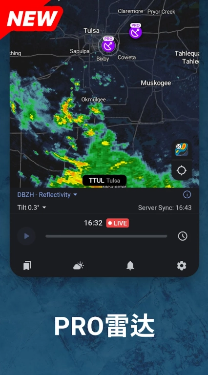 rainviewer天气解锁会员版图4