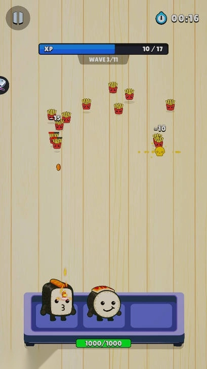 寿司小队美食大战塔防免广告版