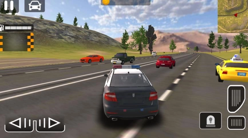 城市警车追击模拟(1)