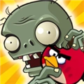 愤怒的小鸟大战僵尸太空版