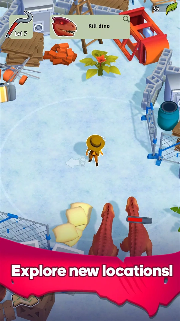 恐龙生存侏罗纪逃生游戏