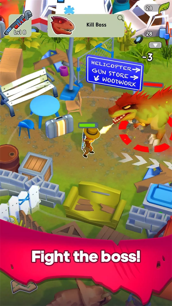 恐龙生存侏罗纪逃生游戏