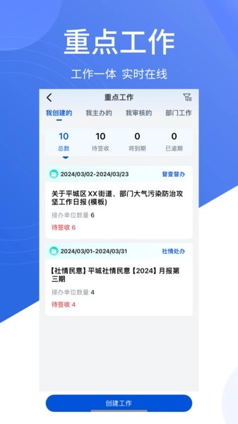 重点工作部署图1