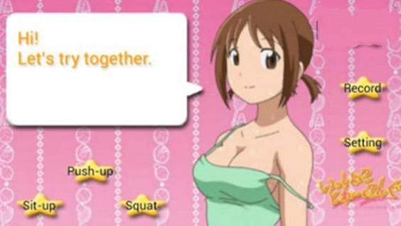 跟雛子一起做運(yùn)動(dòng)游戲截圖3