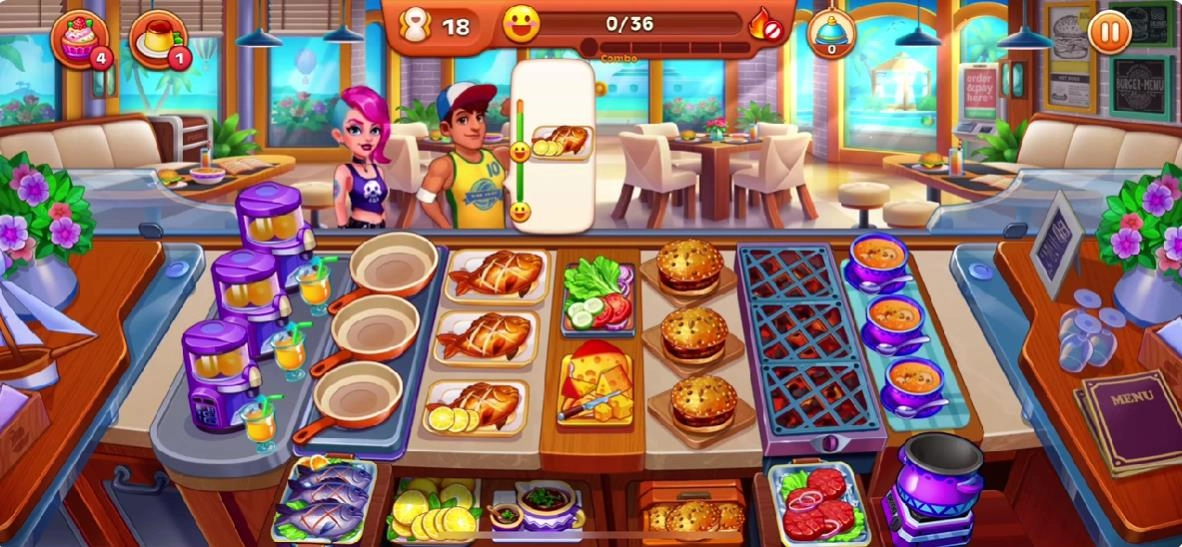 烹饪疯狂汉堡热(Cooking Madness: Burger Fever)