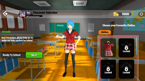 校园恋爱模拟器(High School Love Sim Life Game)游戏最新版(2)