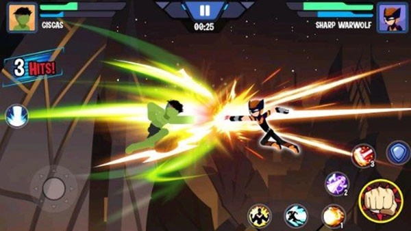 火柴人超级英雄战争MOD菜单