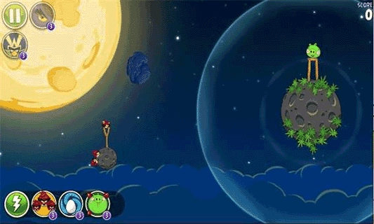 愤怒的小鸟太空版截图3