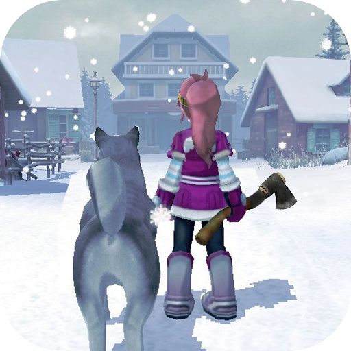 雪地竞赛游戏