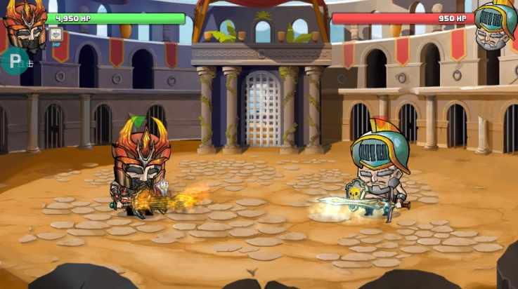 小小角斗士游戏