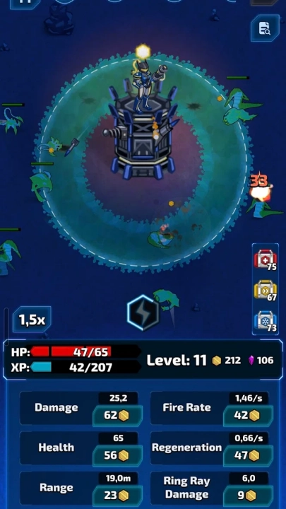 太空防线放置塔防战游戏(太空防线：放置塔防战安装器)手机下载