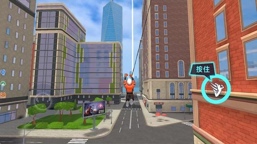 蜘蛛绳索英雄游戏