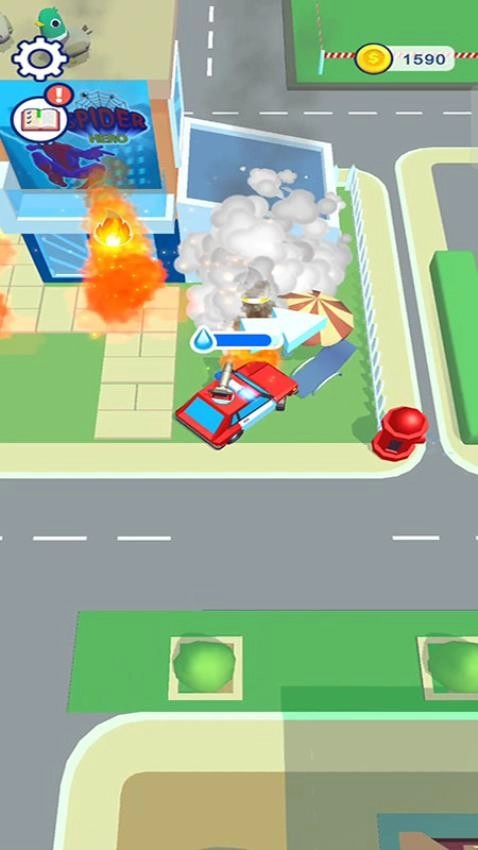 消防车救援驾驶游戏