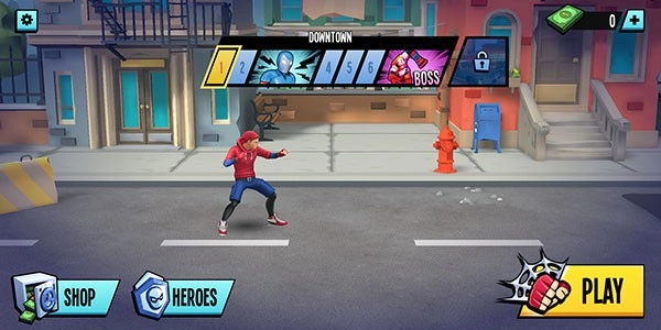 蜘蛛侠英雄游戏(SpiderFighter)